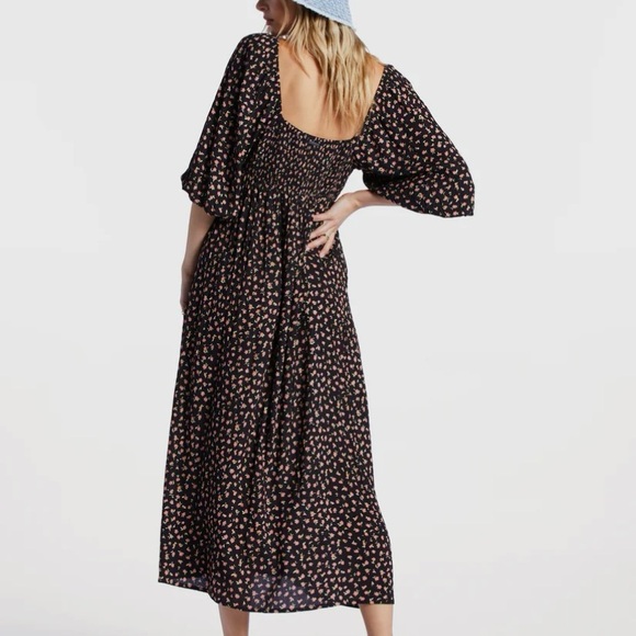 COPY - Billabong Swept Away Midi Dress - Picture 4 of 5